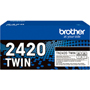 BROTHER TONER TN-2420 TWIN NEGRO 2-PACK